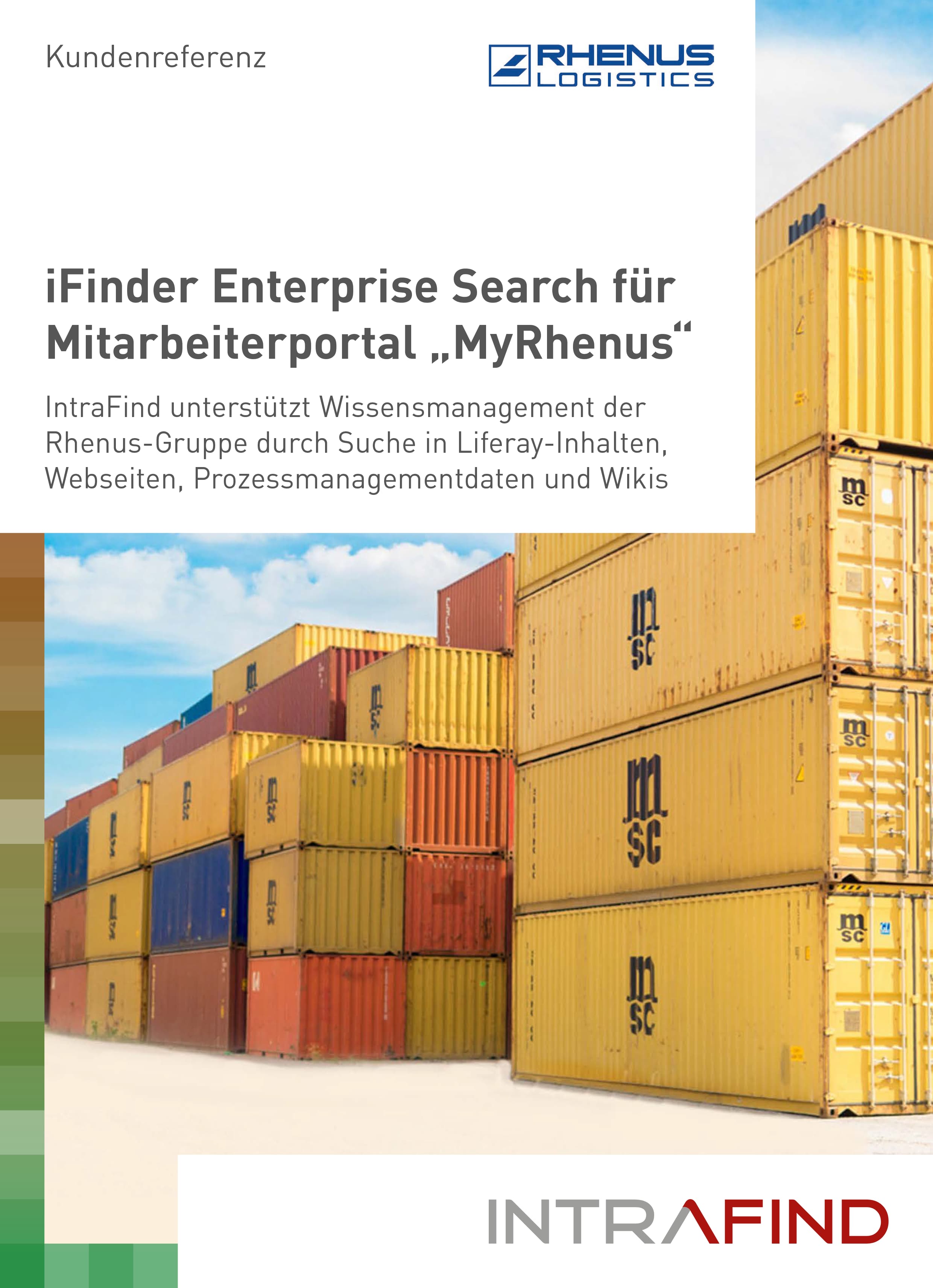 Titelbild Rhenus Case Study