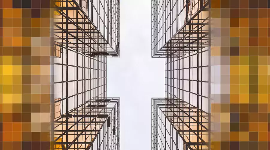 Architektur gelb
