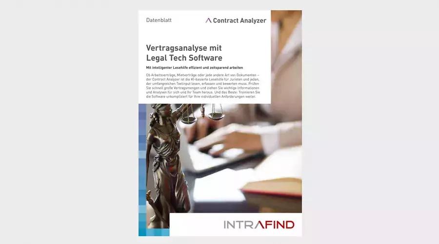 Contract Analyzer Datenblatt