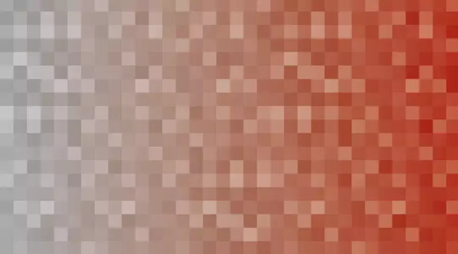 Pixelfläche grau-rot
