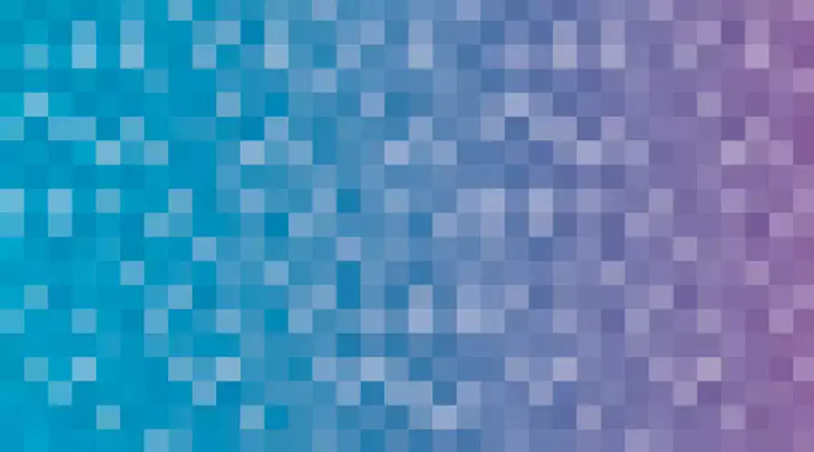 Pixelfläche blau-lila